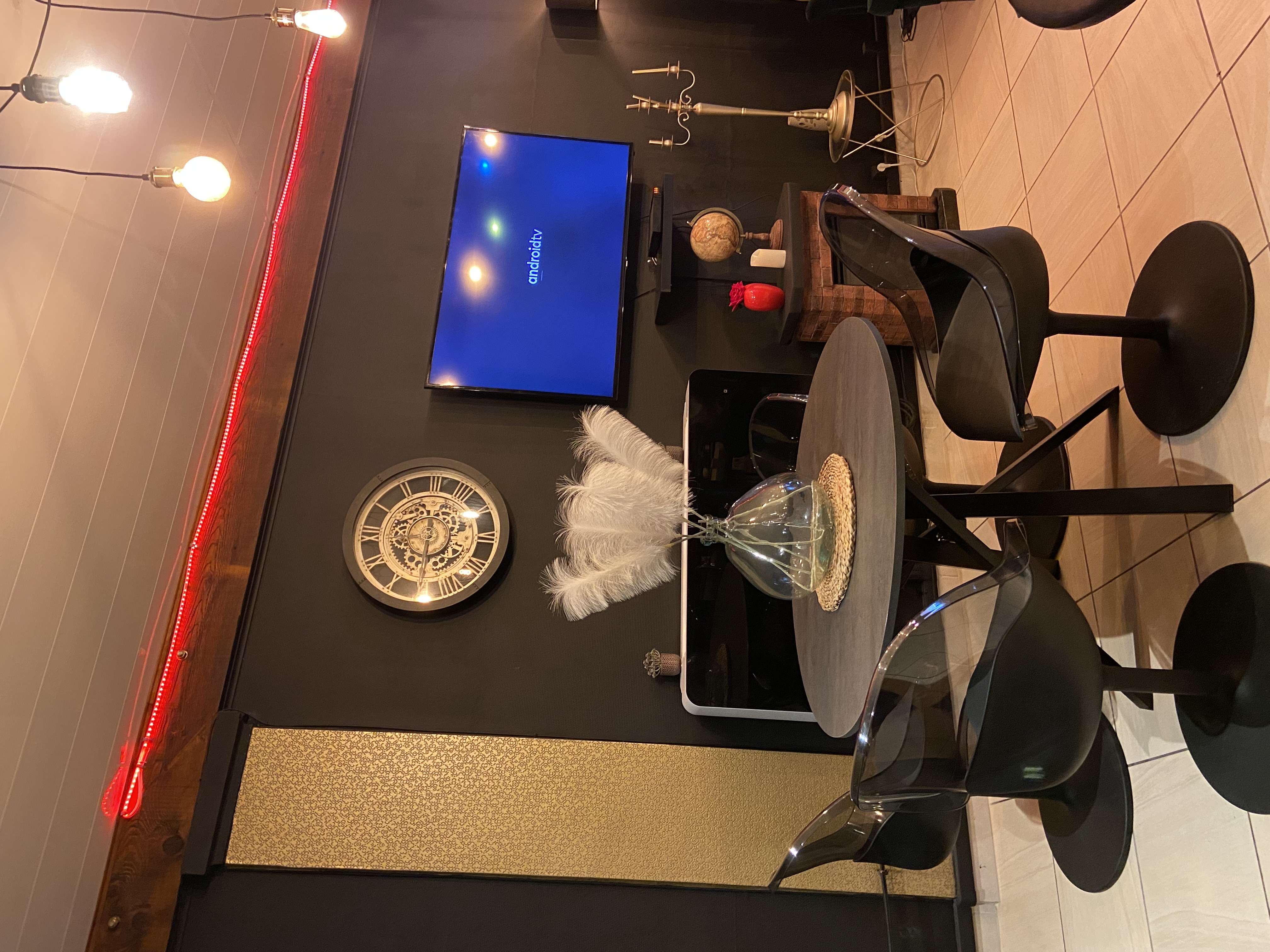 Vue principale de la suite BlackRoom